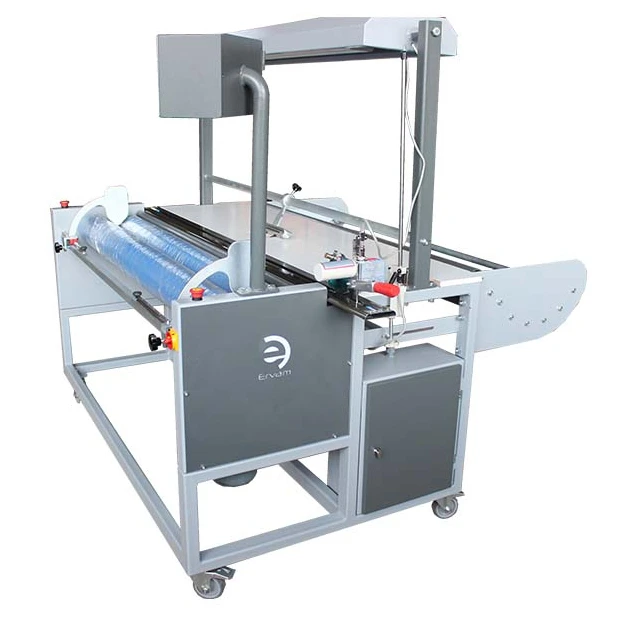 Döşemelik Kumaş Sarma ve Kesim Makinesi