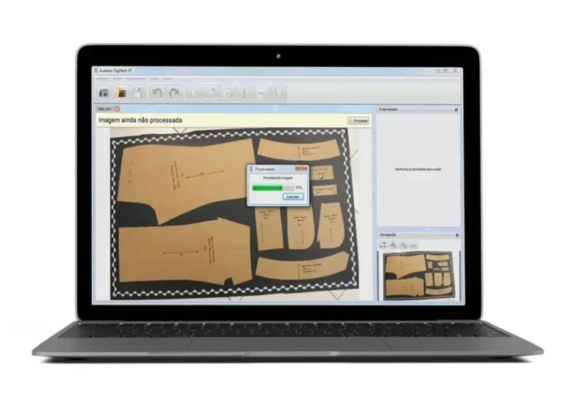 Audaces Digiflash Kalıp Aktarma Programı