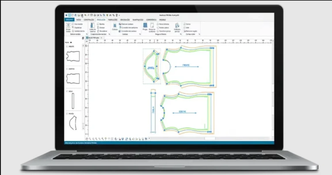 Audaces Pattern Kalıp Hazırlama Programı